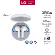 LG Tone Free HBS-FN7 -Màu Trắng-Tai Nghe Không Dây Chống ồn chủ động,diệt khuẩn UV Nano
